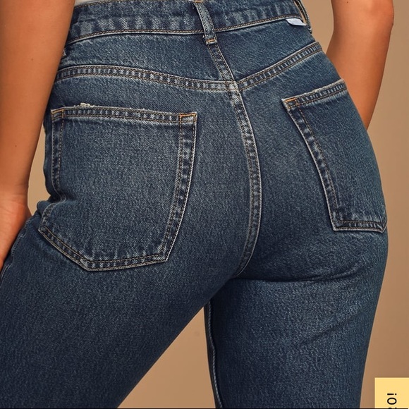 Darcy Dark Wash High-Rise Cropped Flare Jeans
BOYISH size 25 - Picture 5 of 11